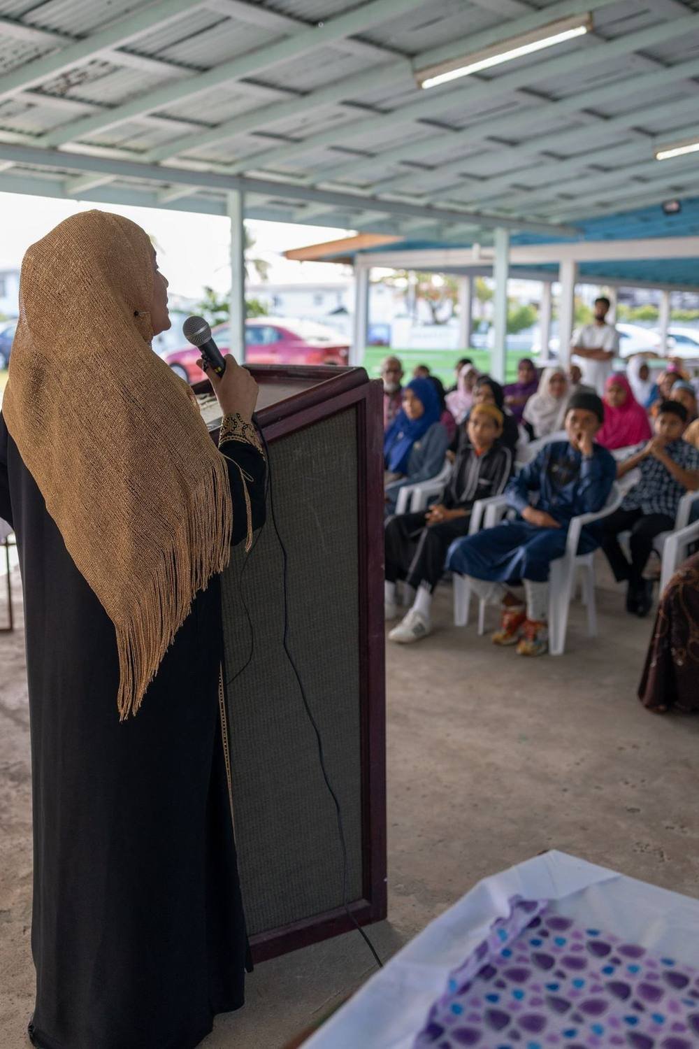 A moment from a Foundation for Inspiring Hopefulness gathering