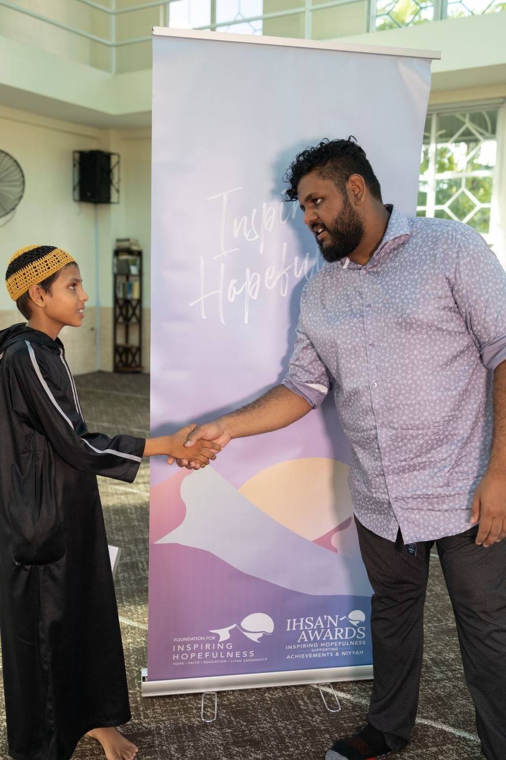 A moment from a Foundation for Inspiring Hopefulness gathering