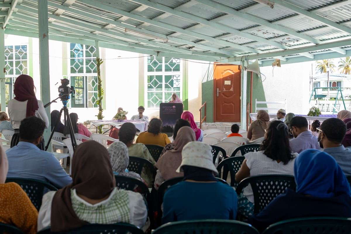 A moment from a Foundation for Inspiring Hopefulness gathering